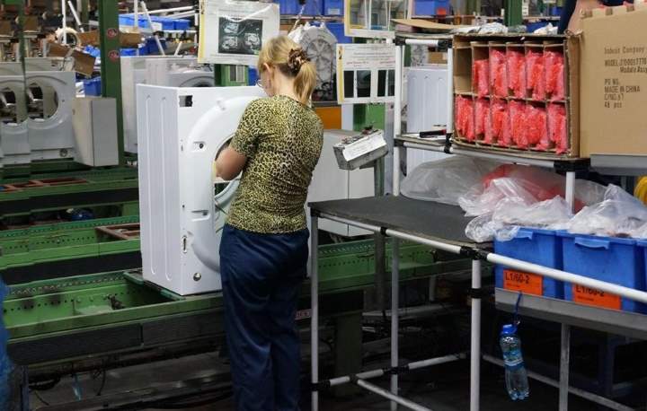The production of washing machines in Russia is breaking records