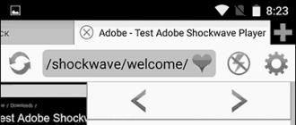 Android uchun Adobe Flash Player plaginlari