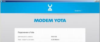 Official Yota app for Windows Phone