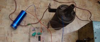 Homemade strobe for tuning ignition
