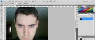 How to insert a face into another photo in Photoshop