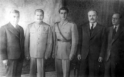 Stalin's victory at the Tehran conference