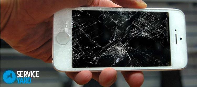 Cracked screen on a tablet: Broken screen and repair methods