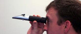 Proper use of the refractometer for maximum accuracy Operating Instructions