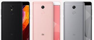 Xiaomi Note 4 x Specifications