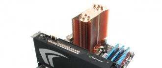 Overview of the dual-chip ZOTAC GeForce GTX295 video card