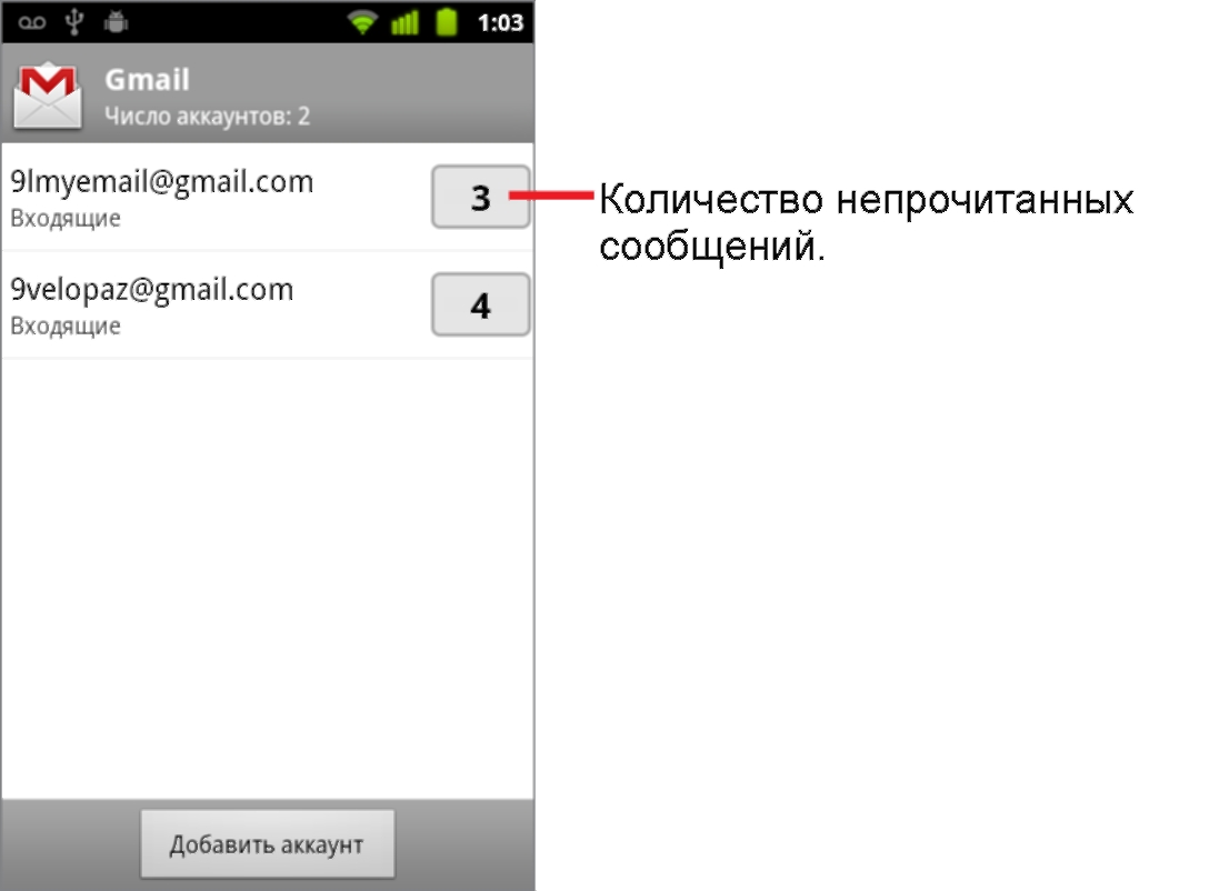 Прочитай входящие сообщения. Как зайти в папку Notifications.