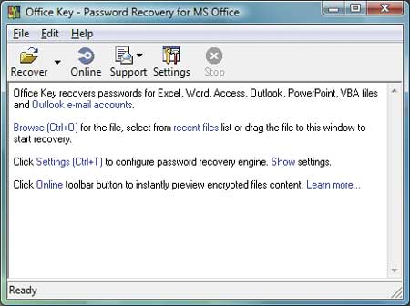 excel tool vba password recovery 사용법