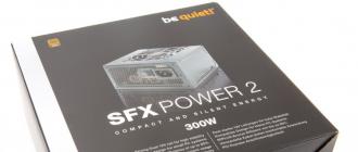 The best SFX power supplies: features and reviews